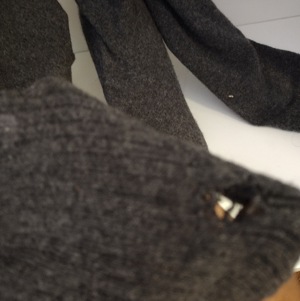 Zara Over the Knee Grey Boots - Picture 3 of 6